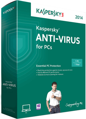 Kaspersky Anti Virus 2014 (1 User) 1 year